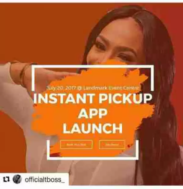 T-boss Unveiled As Brand Ambassador Of Instant Pickup